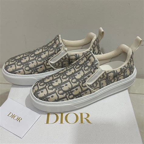 vans slip on x dior|Dior sneakers for women.